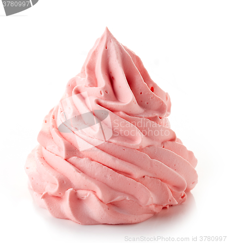 Image of pink whipped cream