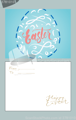 Image of Easter greetings card