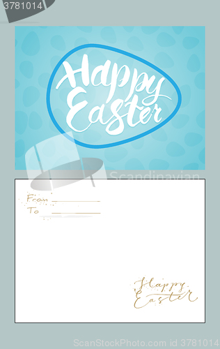 Image of Easter greetings card