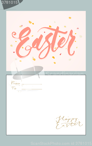 Image of Easter greetings card