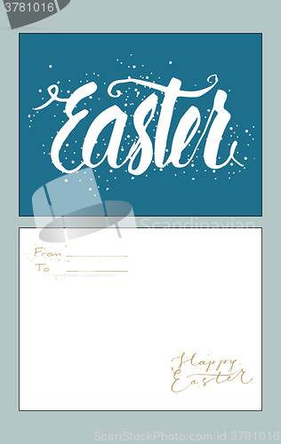 Image of Easter greetings card