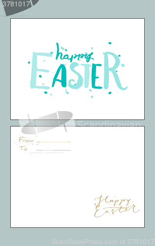 Image of Easter greetings card