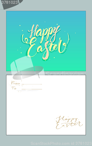 Image of Easter greetings card