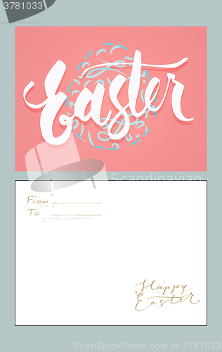 Image of Easter greetings card