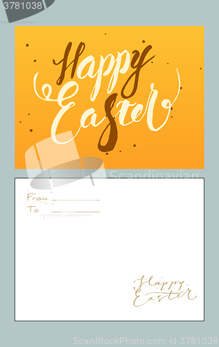 Image of Easter greetings card