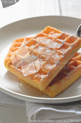 Image of Traditional Belgian Waffles