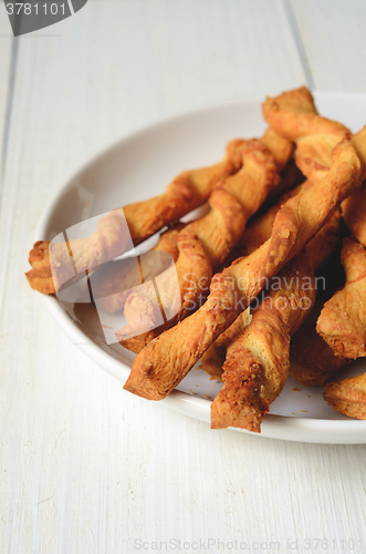 Image of Cheese sticks. Delicious appetizer