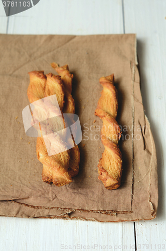 Image of Cheese sticks. Delicious appetizer