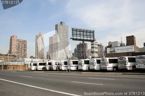 Image of Bus garage in New York