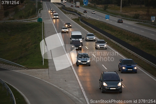 Image of Highway at dusk