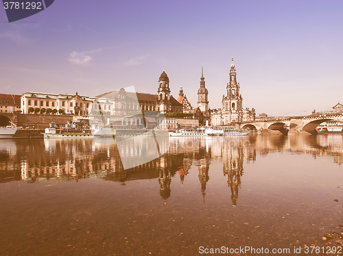 Image of Dresden Hofkirche vintage