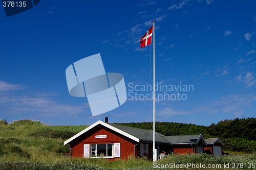 Image of Sommerhus with sky