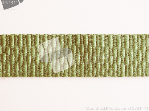 Image of  Green ribbon vintage