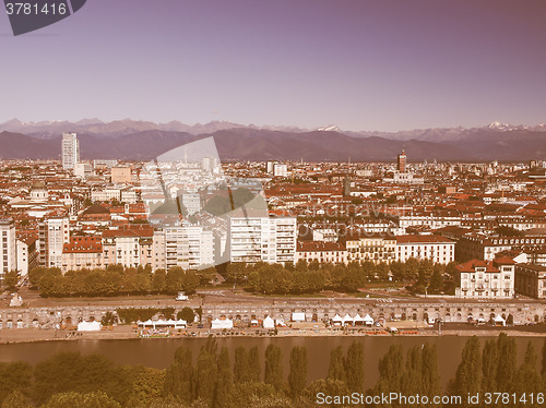Image of Turin view vintage