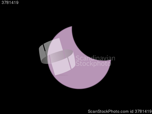 Image of Solar eclipse illustration