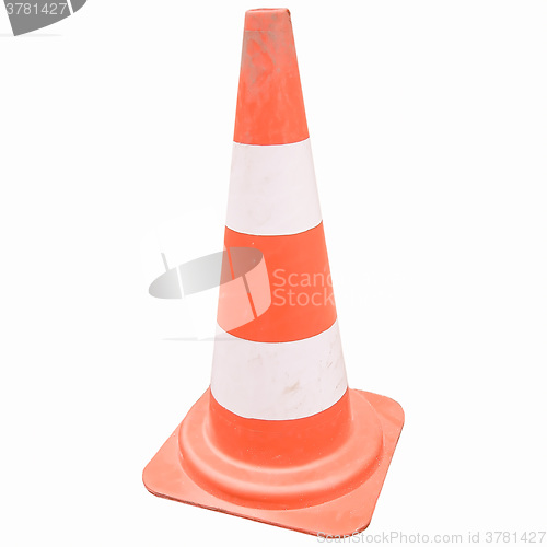 Image of  Traffic cone vintage