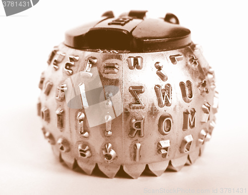 Image of  Print head vintage