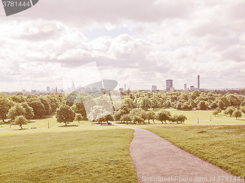 Image of Primrose Hill London vintage