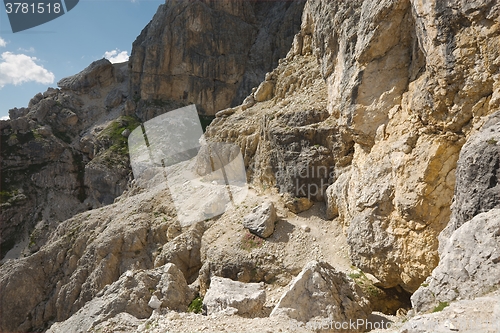 Image of Dolomites mountain landscape