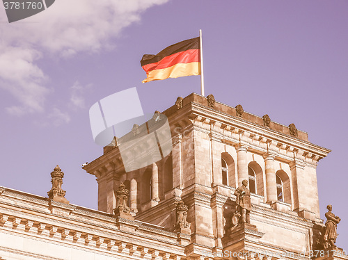 Image of Reichstag Berlin vintage