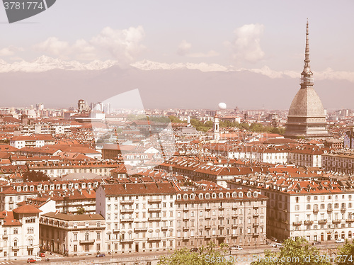 Image of Turin view vintage