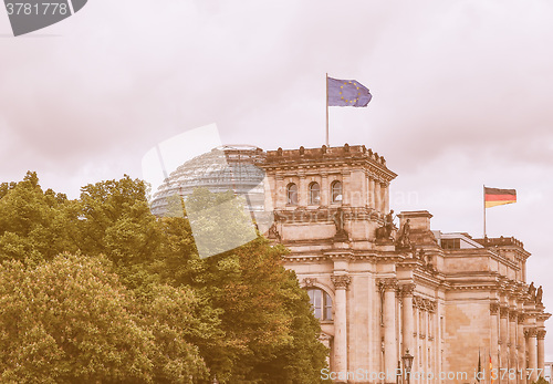 Image of Reichstag Berlin vintage