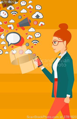 Image of Social media applications.