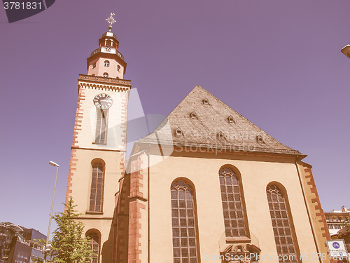 Image of St Paul Church Frankfurt vintage