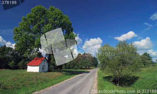 Image of Nice landscape, country road