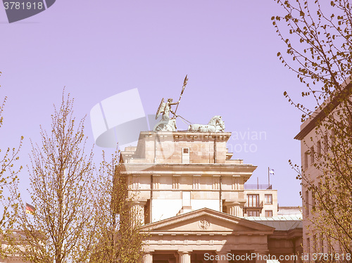 Image of Brandenburger Tor, Berlin vintage