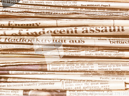 Image of  Newspapers vintage