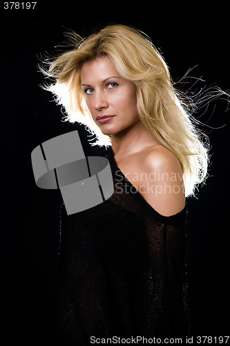 Image of Blond woman