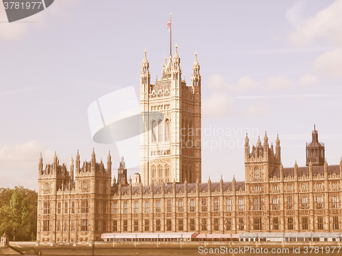 Image of Houses of Parliament vintage