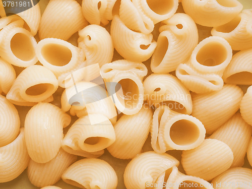 Image of Retro looking Lumache pasta food