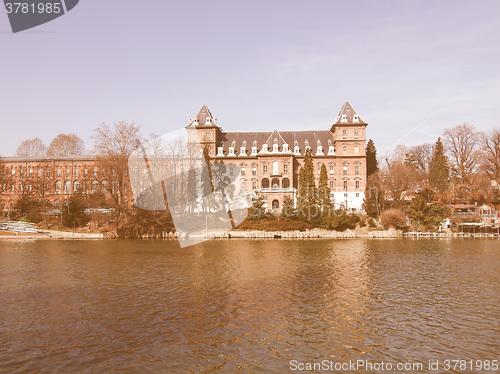 Image of Castello del Valentino, Turin, Italy vintage