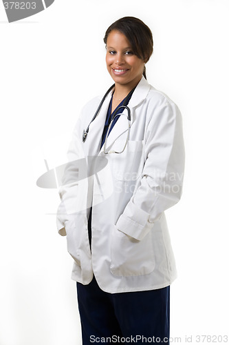 Image of Young woman doctor