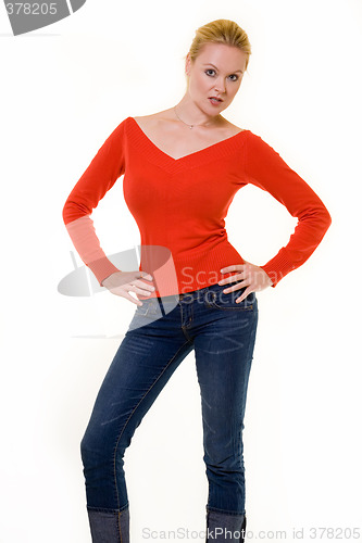 Image of Red sweater