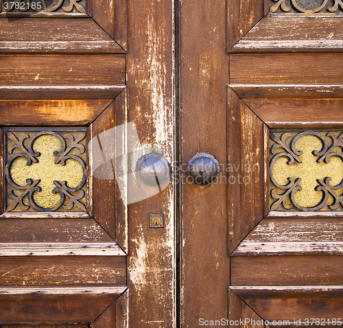 Image of  wood  glass door caronno varesino varese