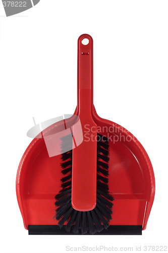 Image of Dust pan with brush