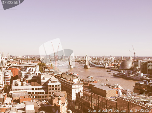 Image of Tower Bridge London vintage