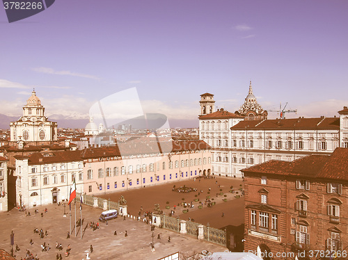 Image of Piazza Castello, Turin vintage