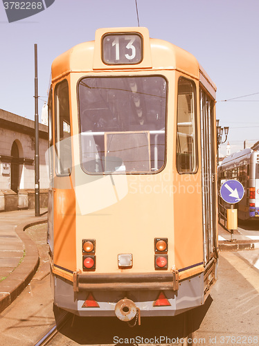 Image of A tram vintage