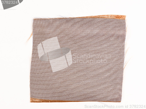 Image of  Blue fabric sample vintage