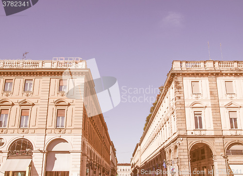 Image of Via Roma Turin vintage
