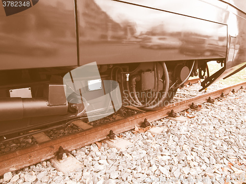 Image of  A train vintage