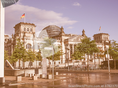 Image of Reichstag Berlin vintage