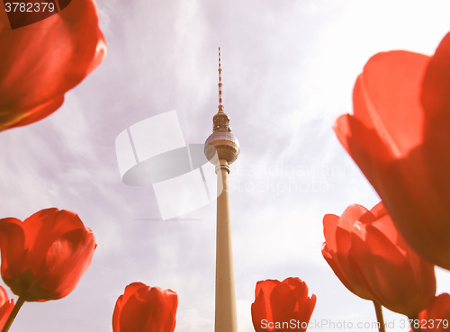 Image of TV Tower, Berlin vintage