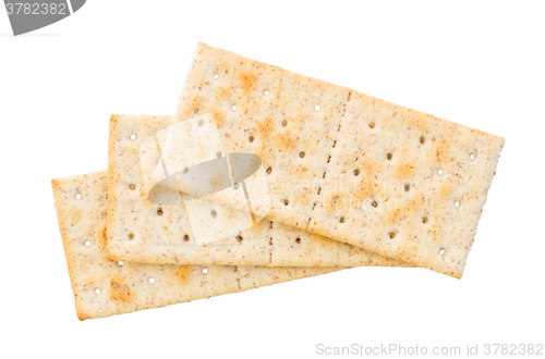 Image of Small crackers isolated