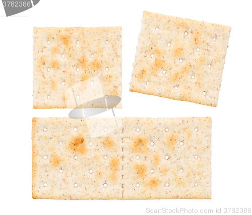 Image of Small crackers isolated