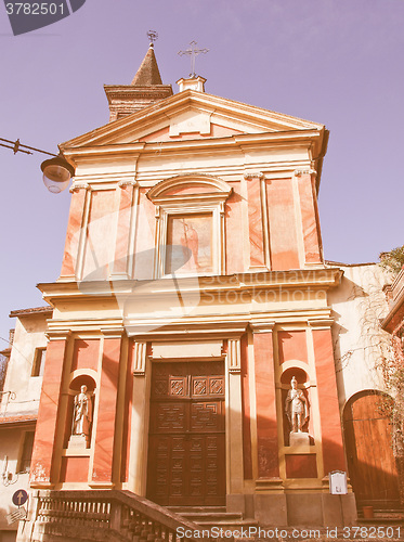 Image of Santa Croce church, Rivoli vintage